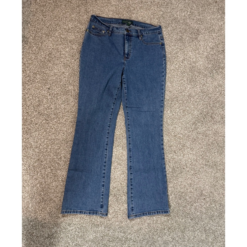 Vintage Lauren Ralph Lauren Jeans Co Womens Medium Wash Bootcut Denim Size 8